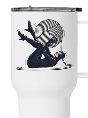 Catwoman termosz bögre White