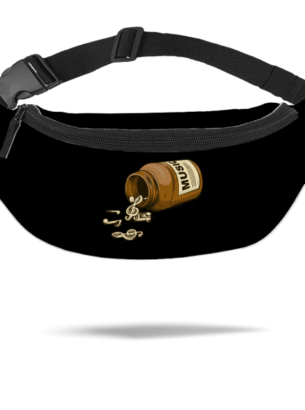 Music Pills övtáska Black