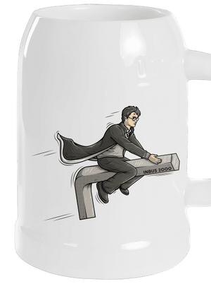 Harry az imbuszon söröskorsó White