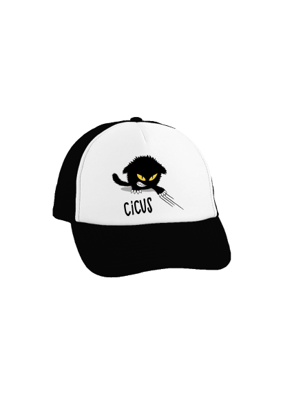 Cicus teherautós sapka Black cap