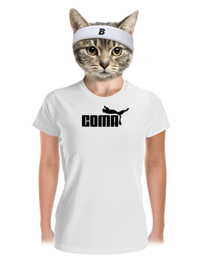 Coma női sportpóló White