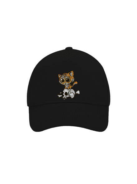 Tigriskölyök baseballsapka Black