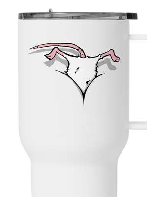 Egér a dekoltázsban termosz bögre White