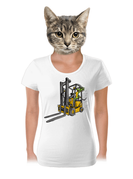 Targonca női póló White