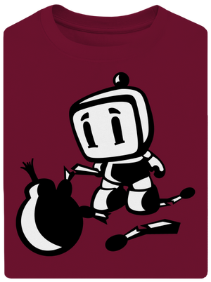 Bomberman unisex túlméretezett póló Garner