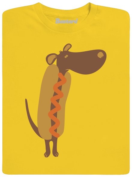 Hot dog férfi póló Gold