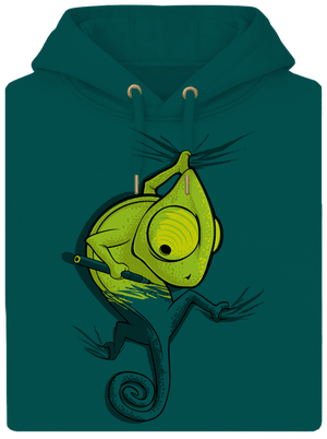 Hibajavító unisex prémium pulóver Emerald Green