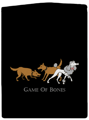 Game of Bones cipzáras férfi pulóver Black