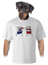 unisex túlméretezett póló