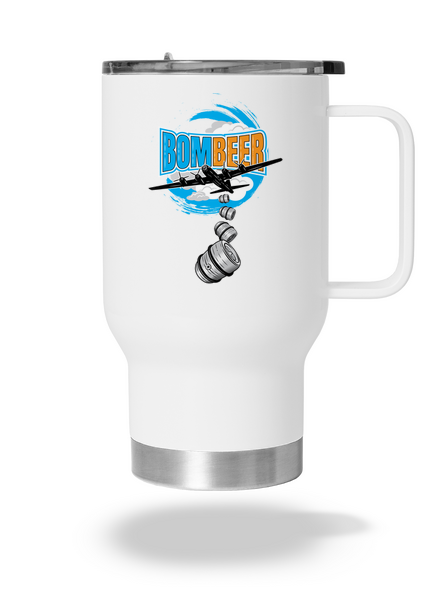 BomBeer termosz bögre White