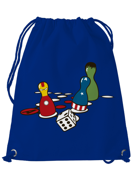 Szuperhős ne haragudj hátizsák Royal Blue Mal