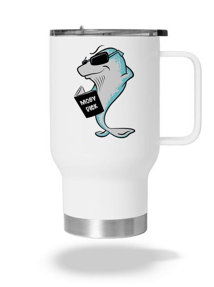 Moby Dick termosz bögre White