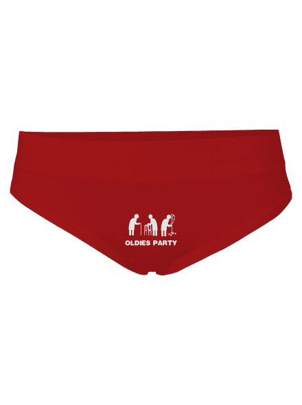 Oldies party női bugyik Red Mal