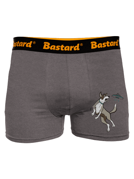 Repülő csészealj boxeralsó Gray Melange