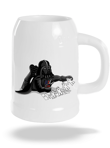Trooper klónozás söröskorsó White
