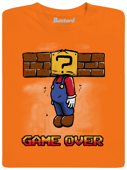 Game over gyerek póló Orange