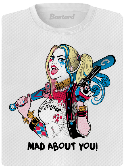 Joker és Harley női sportpóló White