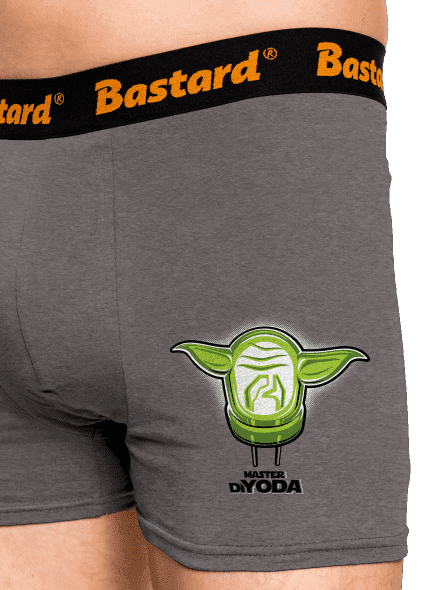 Master DiYoda boxeralsó Gray Melange