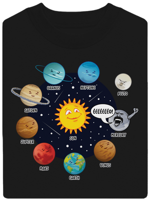 Mercury unisex crewneck Black