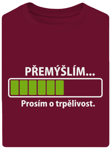 Gondolkodom unisex túlméretezett póló Garner