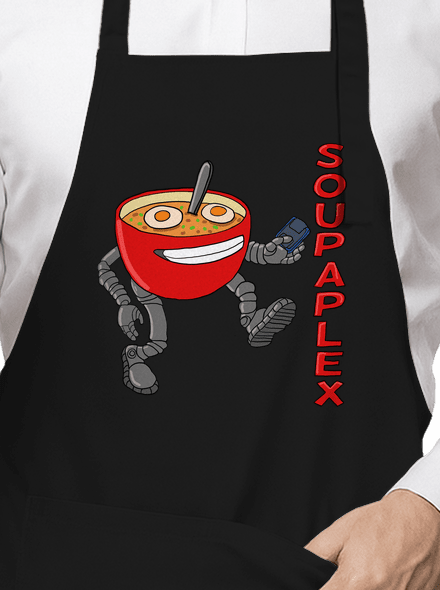 Soupaplex kötény Black