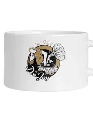 Old School DJ macaron bögre White