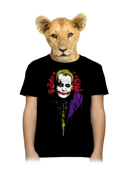 Zeman Joker gyerek póló Black