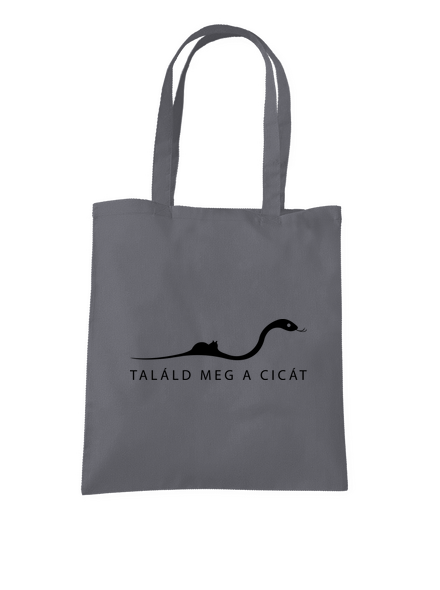 Találd meg a cicát táska Graphite grey