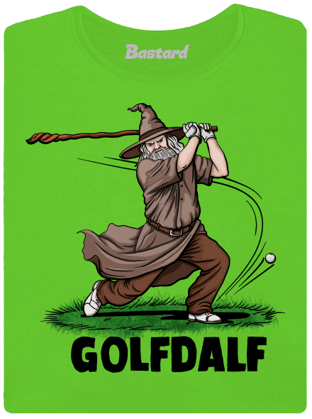 Golfdalf női póló Apple Green