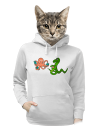 női kenguruzsebes pulóver