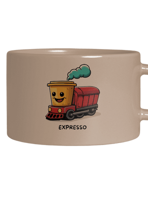 Expresso macaron bögre Brown Macaron