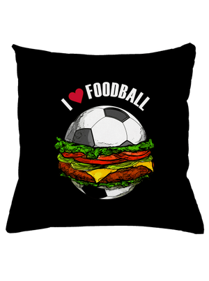Foodball párna Black