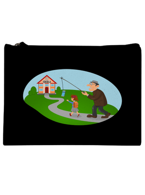 Vissza az iskolába kis táska Black