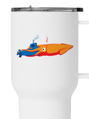 Polip termosz bögre White