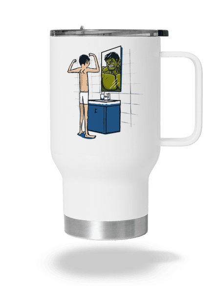 Hulk termosz bögre White