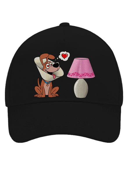 Szerelmes kutya baseballsapka Black
