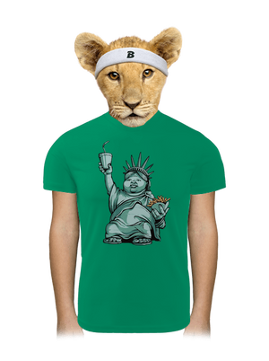 Amerikai bálvány gyerek sport póló Kelly Green Mal