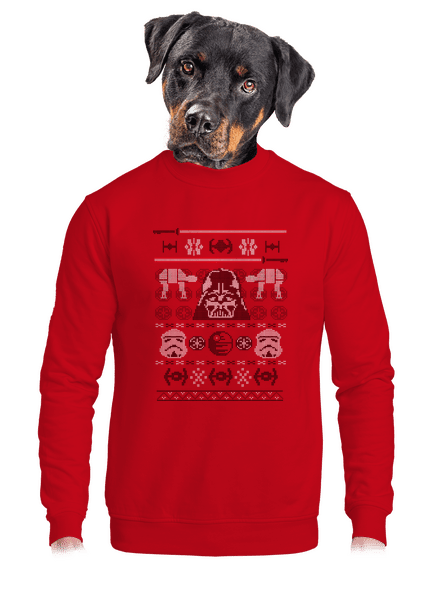 Vadert egy pulóveren unisex crewneck Red