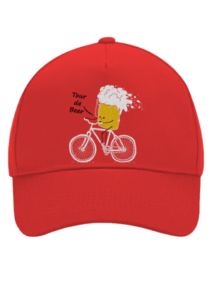 Tour de beer baseballsapka Classic Red