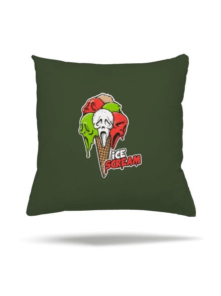 Ice Scream párna Olive Green