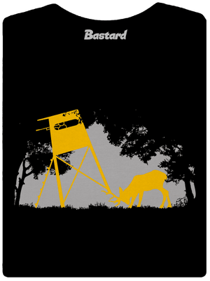 Erdei harmónia prémium női póló Black