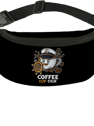 Coffee Cup-tain övtáska Black