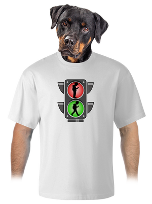 unisex túlméretezett póló