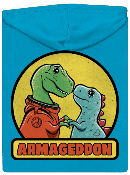 Armageddon cipzáras női pulóver Blue Atol