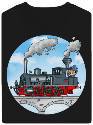 Kéményfüst unisex crewneck Black