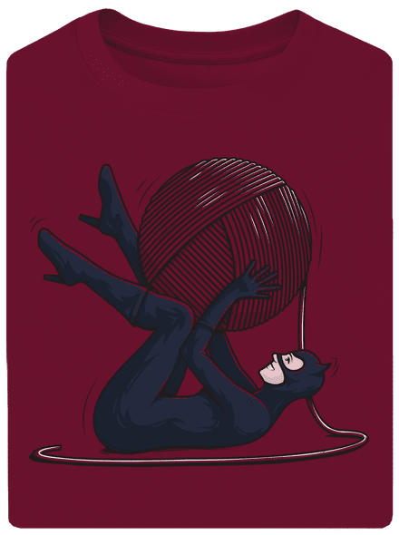 Catwoman unisex túlméretezett póló Garner