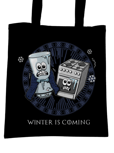 Winter is coming táska Black