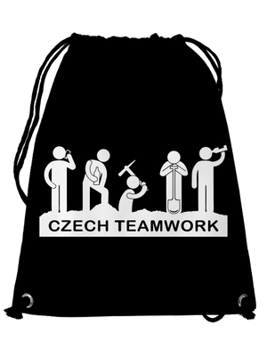 Czech Teamwork hátizsák Black