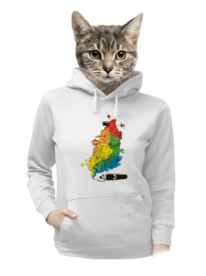 női kenguruzsebes pulóver