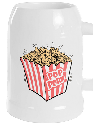 Popporn söröskorsó White